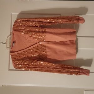 Womens Venus sequin sweater